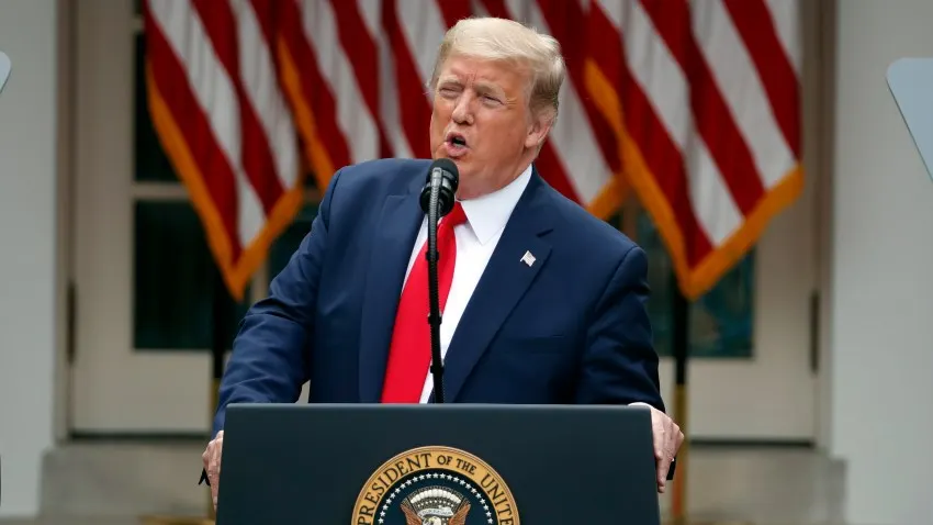 Trump saying US is terminating its relationship with WHO