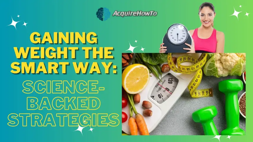 Gaining Weight the Smart Way: Science-Backed Strategies