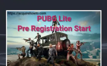 PUBG Lite AcquireHowTo