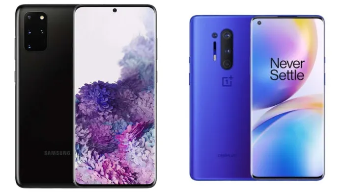 OnePlus 8 Pro vs Samsung Galaxy S20 Plus