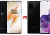 OnePlus 8 Pro vs Samsung Galaxy S20 Plus